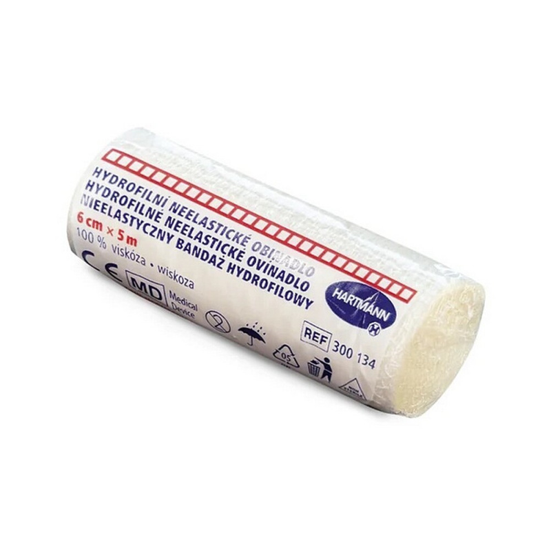 Hartmann Hydrofilní neelast.obinadlo 6cmx5m1ks