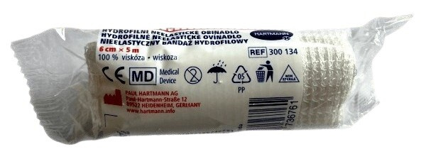 Hartmann Hydrofilní neelast.obinadlo 6cmx5m1ks
