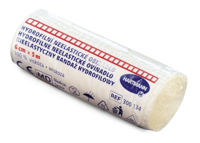 Hartmann Hydrofilní neelast.obinadlo 6cmx5m1ks