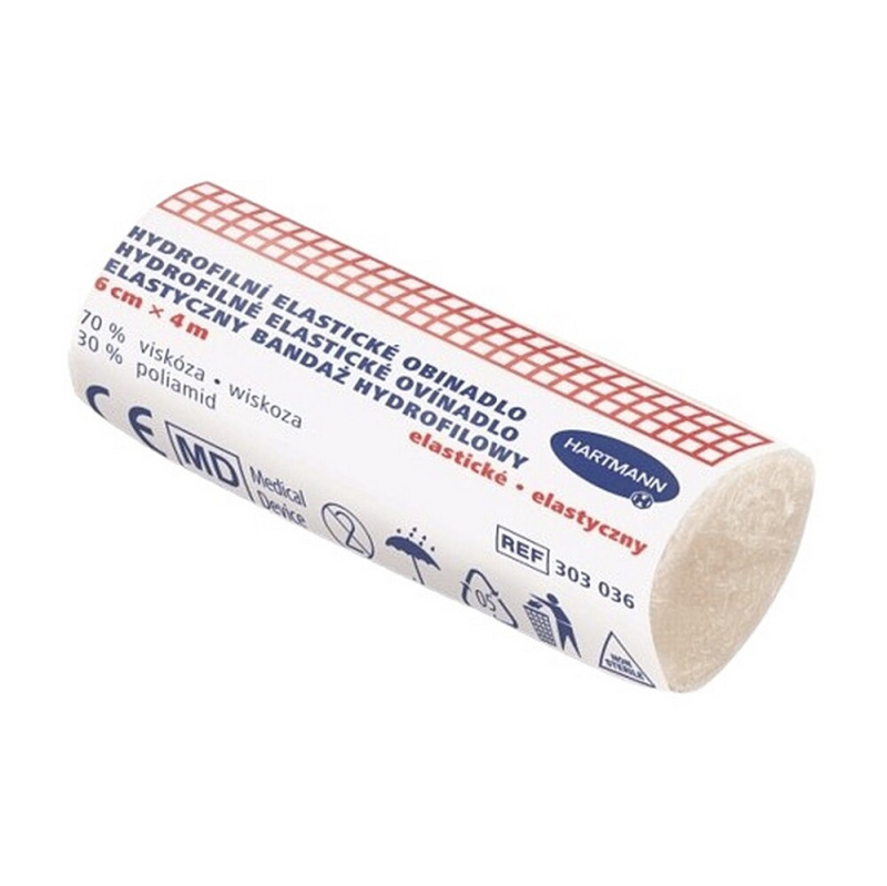 Hartmann Hydrofilní elastické obinadlo 6cmx4m 1ks