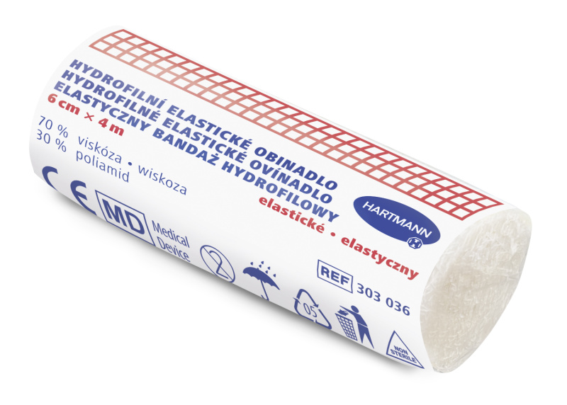 Hartmann Hydrofilní elastické obinadlo 6cmx4m 1ks