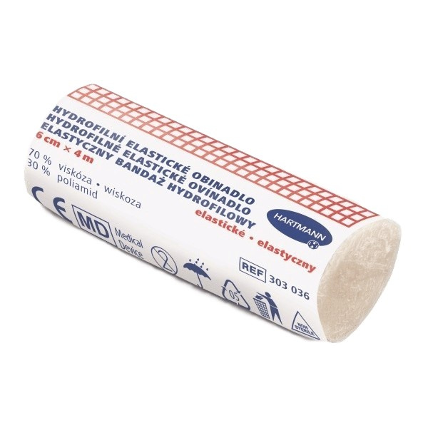 Hartmann Hydrofilní elastické obinadlo 6cmx4m 1ks