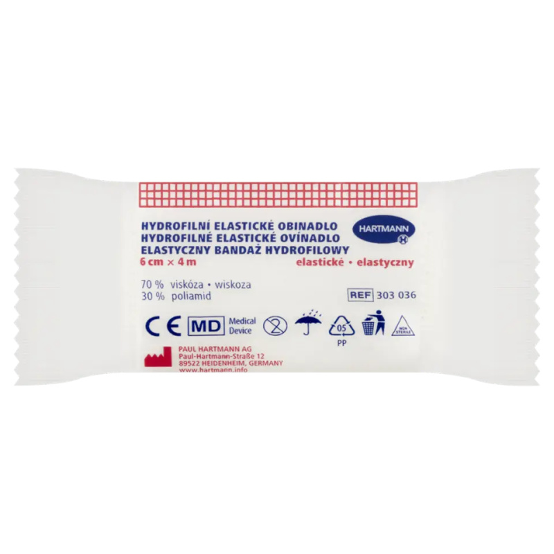 Hartmann Hydrofilní elastické obinadlo 6cmx4m 1ks