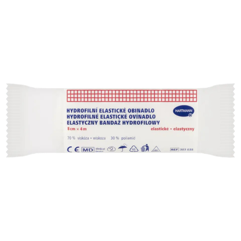 Hartmann Hydrofilní elastické obinadlo 8cmx4m 1ks