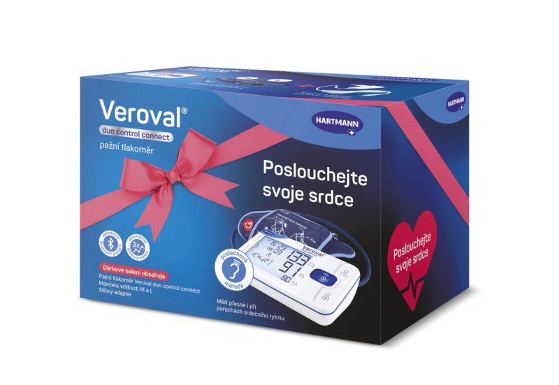 VEROVAL Duo control tonometr dárkové balení