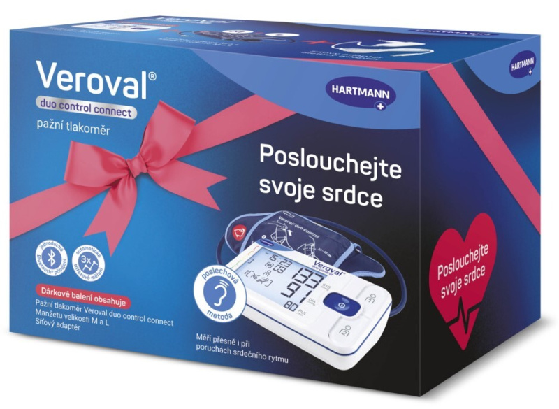 VEROVAL Duo control tonometr dárkové balení