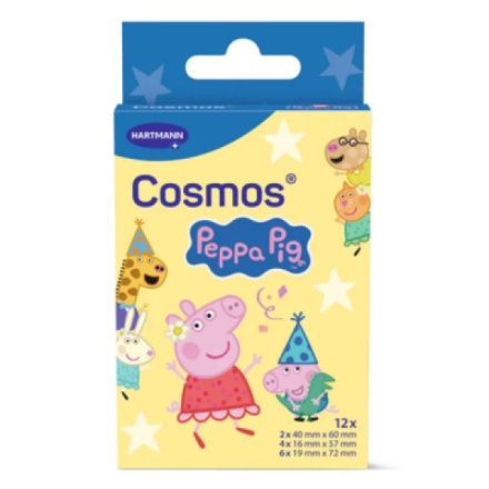 COSMOS Dětská náplast Peppa pig 12 kusů