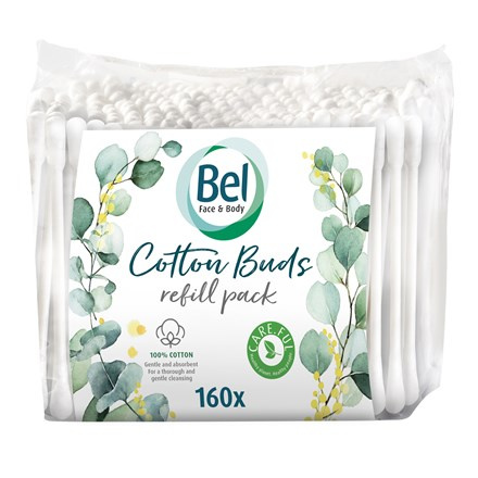 Bel Face & Body Cotton Buds vatové tyčinky výhodné balení 3x160 ks