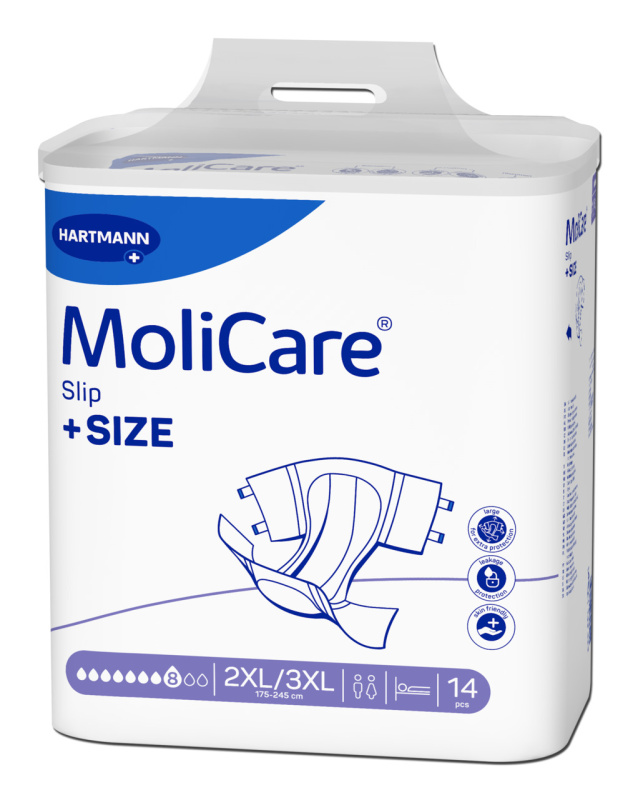 MoliCare Slip +Size Inkon.zal.kal.8kap.2XL/3XL14ks