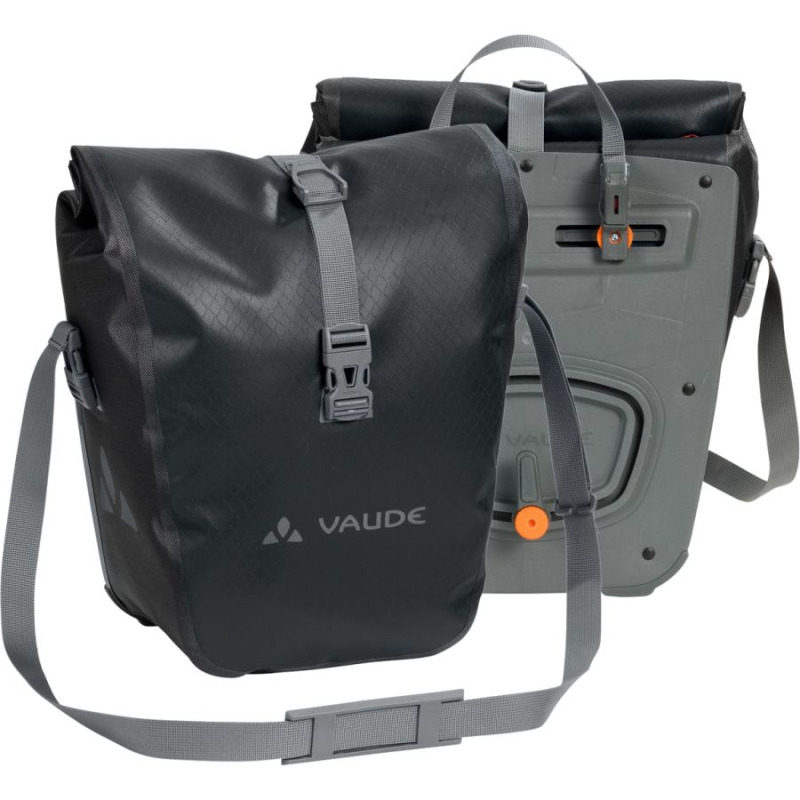Vaude Aqua Front, vodotěsná cyklistická taška, černá