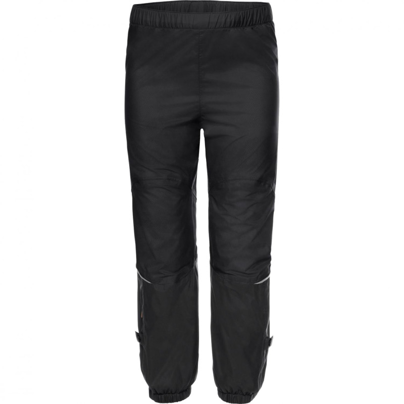 Vaude Kids Grody Pants IV, nepromokavé kalhoty, černá