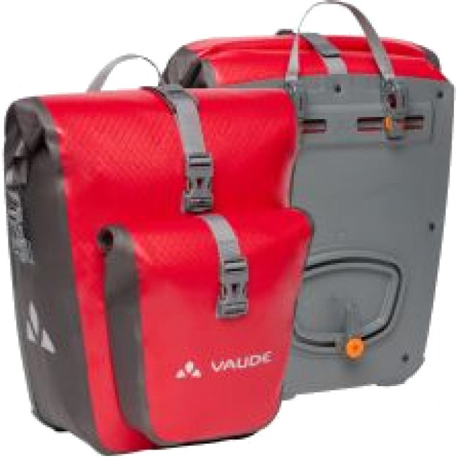 Vaude Aqua Back Plus, vodotěsná cyklistická taška, červená