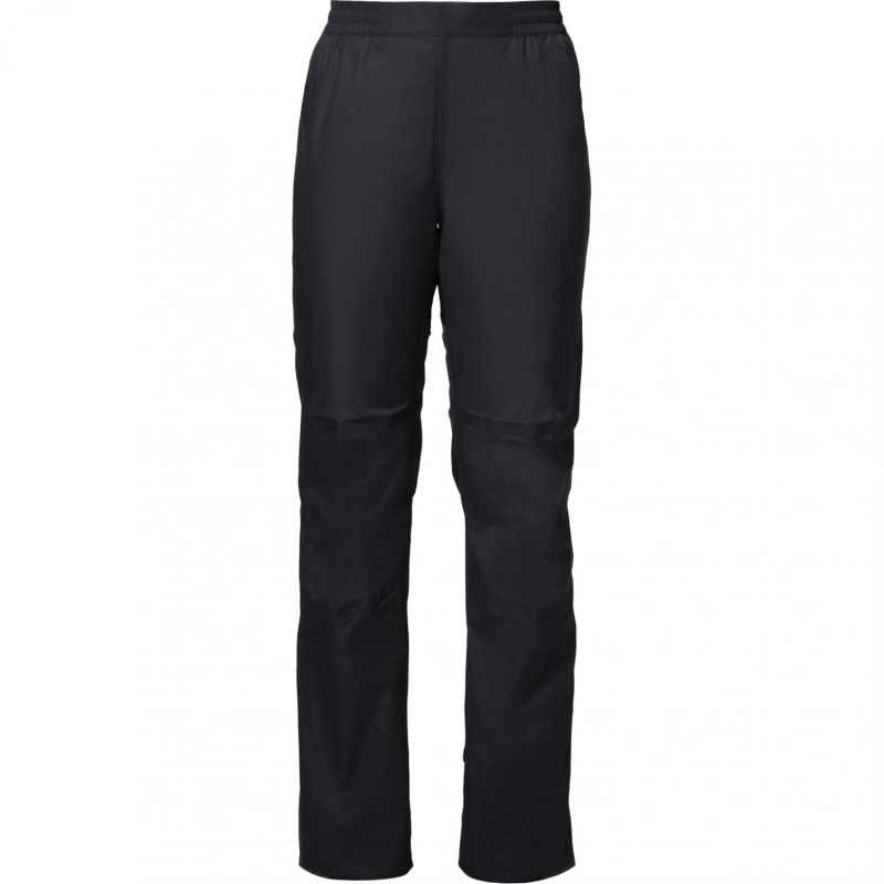 Vaude Women's Drop Pants II, nepromokavé kalhoty, dámské, černá