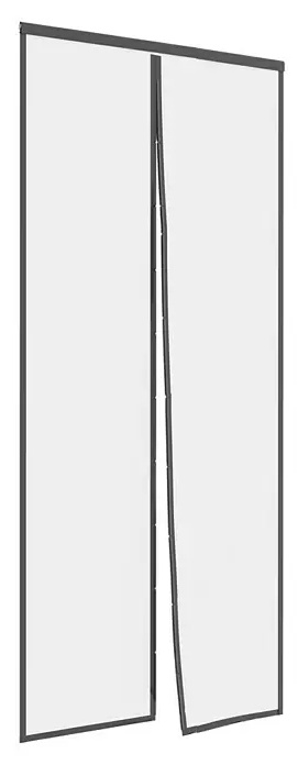 Easy Life Síť proti hmyzu Easylife / 100 cm x 220 cm / magnetické zapínání / antracit Varianta: ivi1