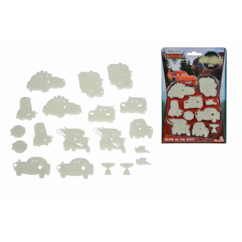 Cars GID Sada svítící ve tmě