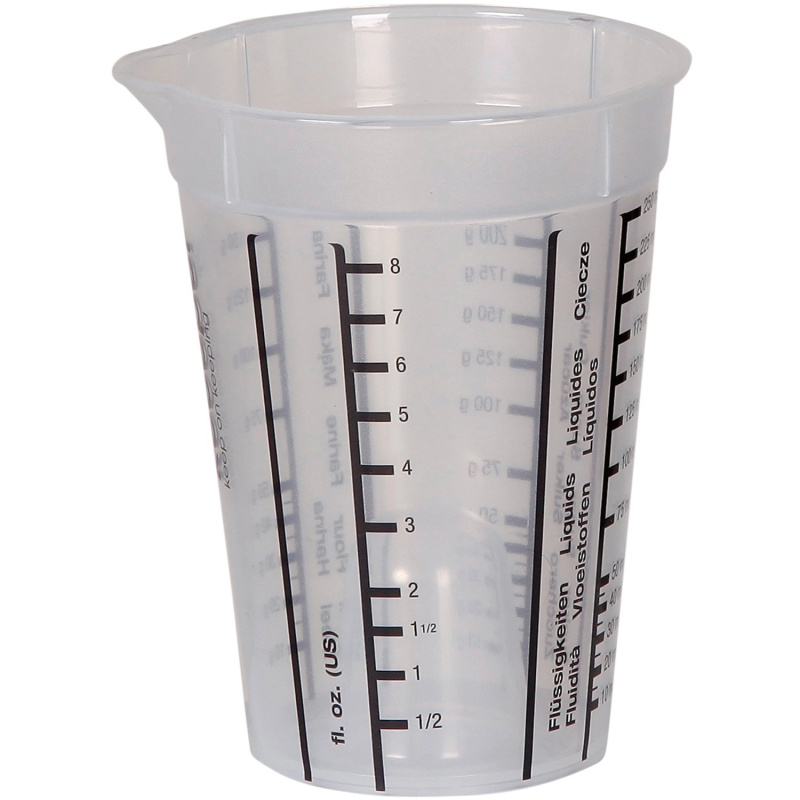 Keeeper Odměrka Mario transparentní 250 ml, 11 x 8,5 cm