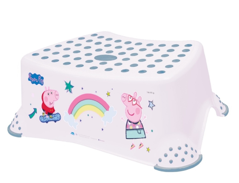 Keeeper Stupínek k umyvadlu a WC Peppa bílá