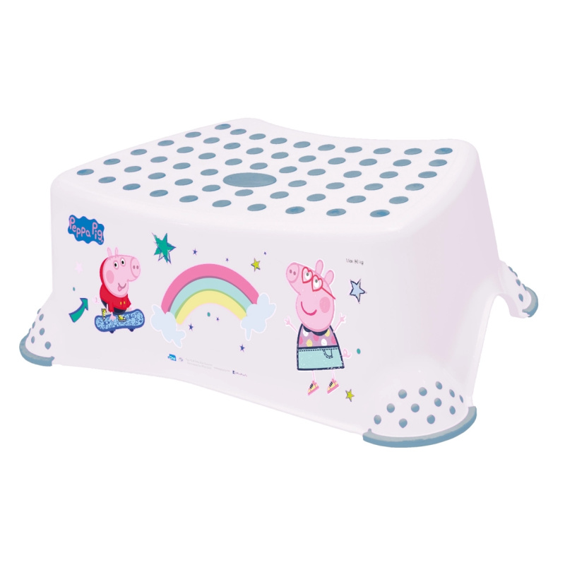 Keeeper Stupínek k umyvadlu a WC Peppa bílá