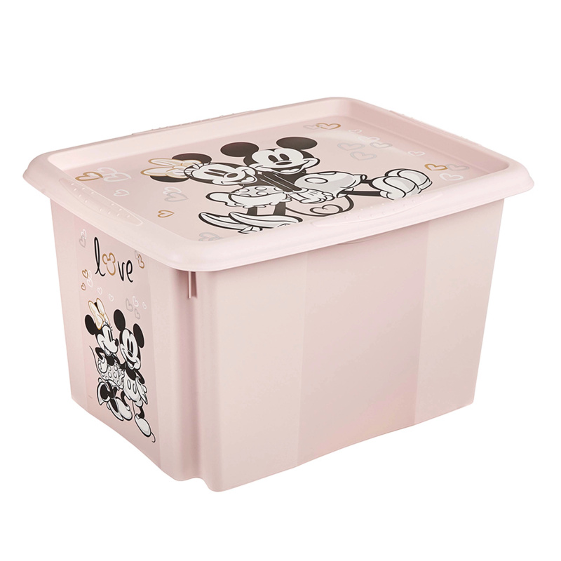 Box otočný s víkem 30l Minnie