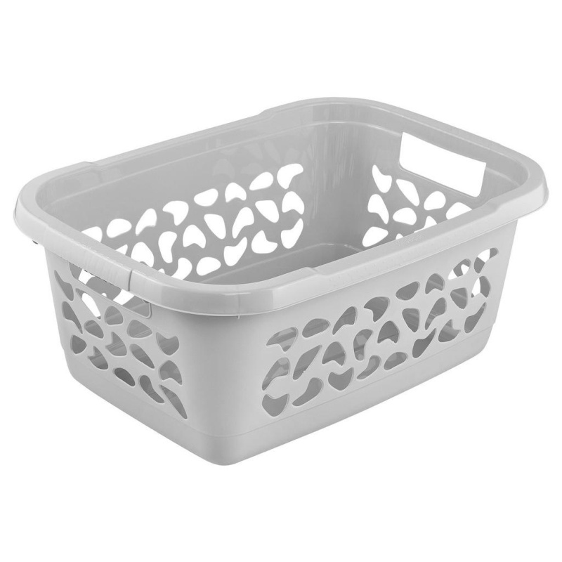 Koš na prádlo nordic grey 55x40x23 32 l