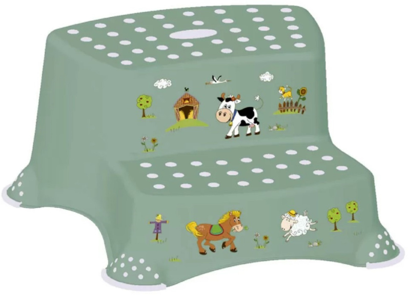 Dvojstupínek k WC/umyvadlu Funny Farm
