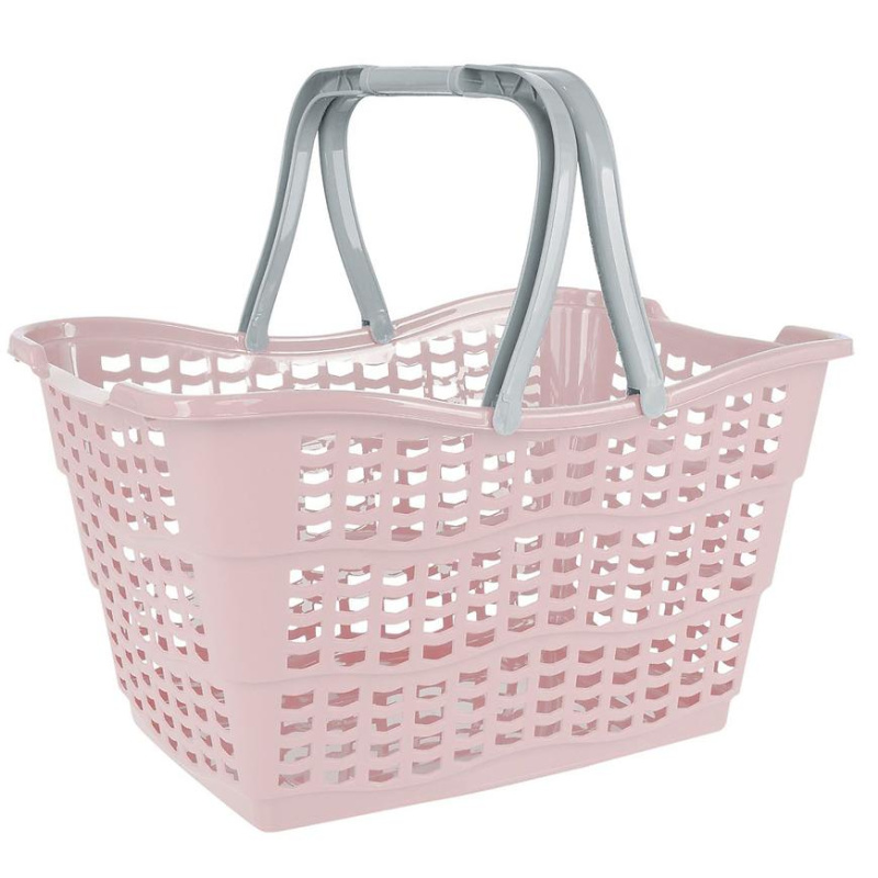 Nákupní košík 15l nordic pink 40x29x22,5 15l