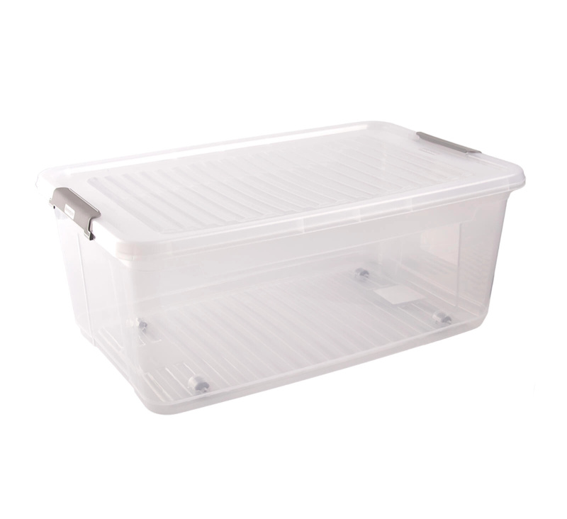 KEEEPER box úložný 37l, 59x38x24cm, víko, klip, kolečka, PH