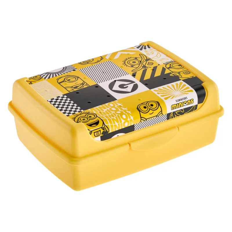 Svačinový box Carla Minions midi 1l žlutý
