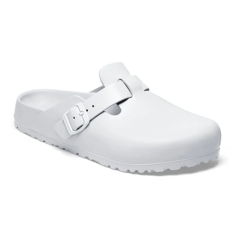 Birkenstock pánské dřeváky Boston Essentials EVA White zdravotní žabky regular wide (1002315) 42