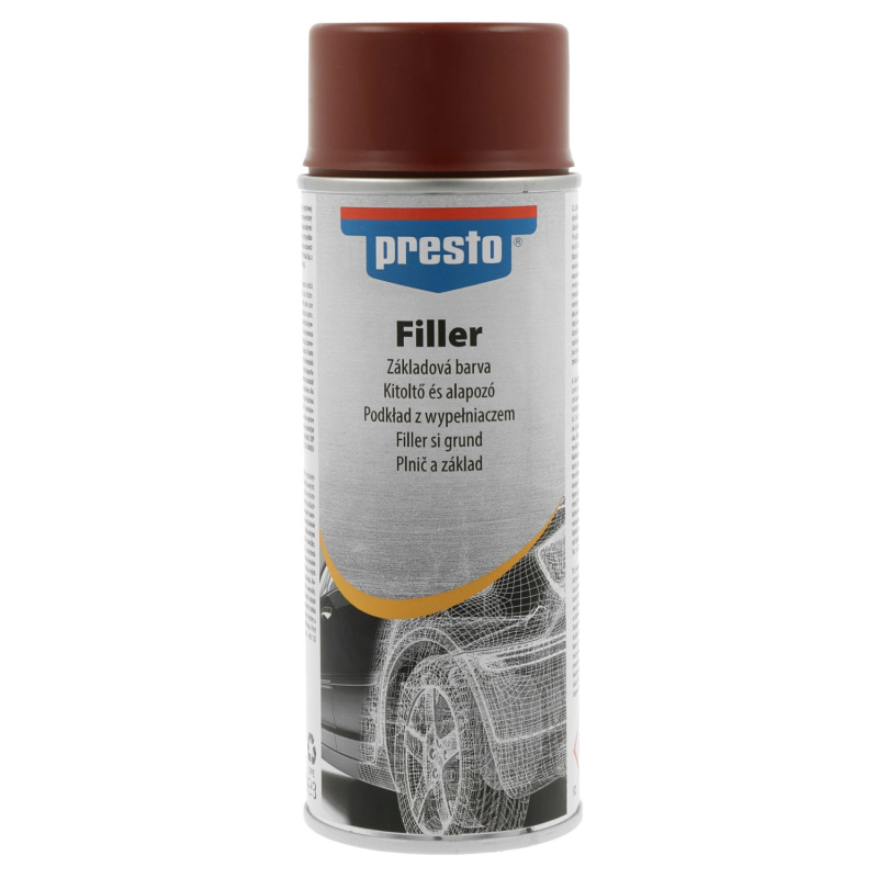 Presto Plnič a základ 400 ml, červenohnědý
