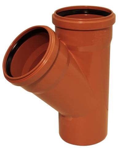 Odbočka KGEA DN 250/160 úhel 45 °