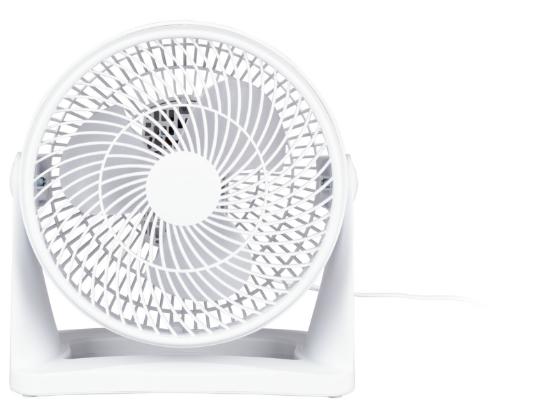 Silvercrest® Stolní ventilátor Turbo Stvt 21 B1, Ø 22 cm (bílá)