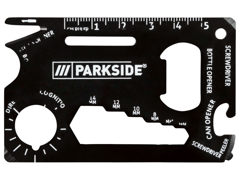 Parkside® Multifunkční nástroj / Skládací metr / Minivodováha (multifunkční nástroj)