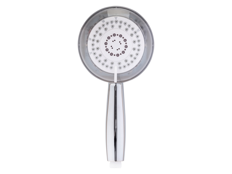Livarno home Sprchová hlavice s LED osvětlením (šedá)