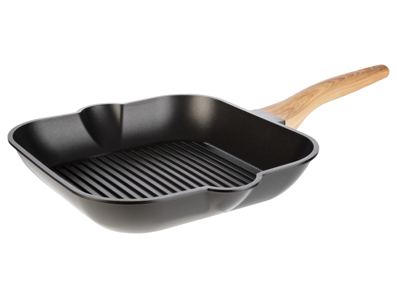 Livarno home Pánev na grilování / pečení, Ø 28 cm, Ilag® (hranatá)