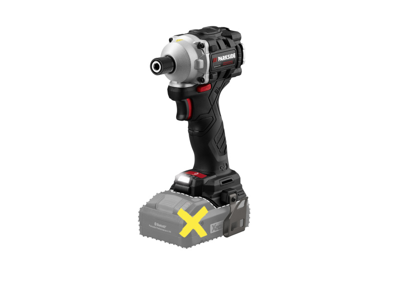 Parkside Performance® Aku rázový utahovák 1/4″ Pdssap 20-Li D3 – bez akumulátoru a nabíječky