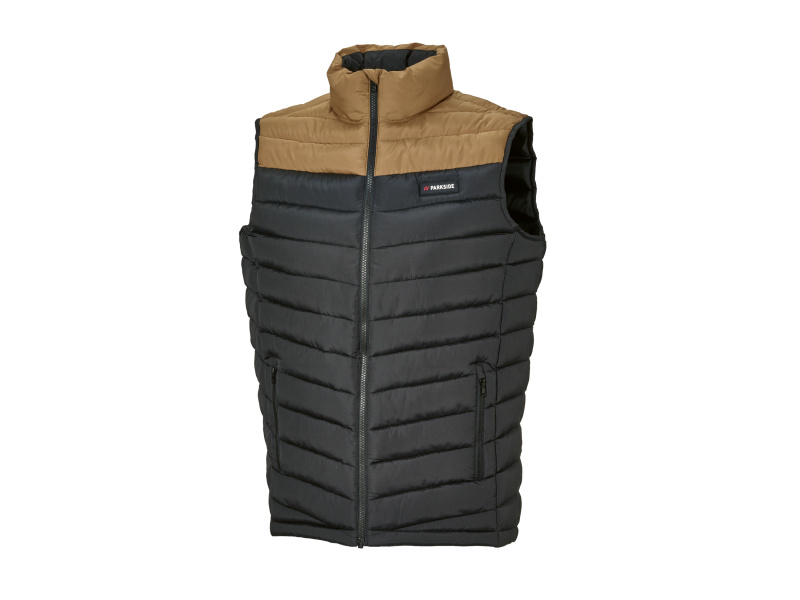 Parkside® Pánská prošívaná vesta (černá, S (44/46))