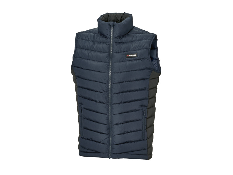 Parkside® Pánská prošívaná vesta (navy modrá, XXL (60/62))