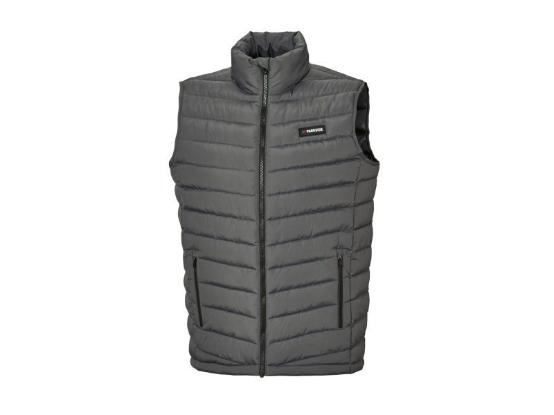 Parkside® Pánská prošívaná vesta (šedá, XL (56/58))