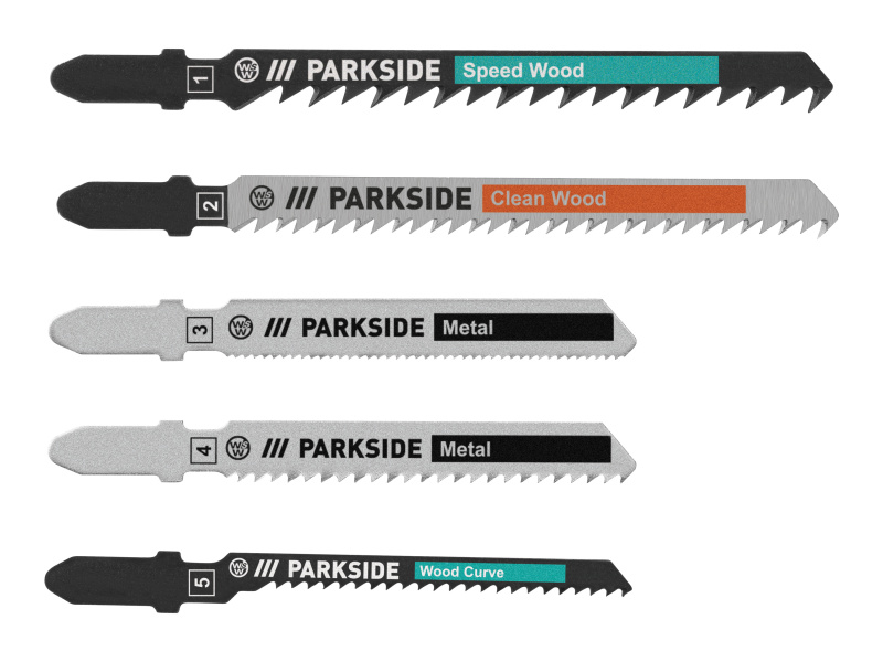 Parkside® Sada pilových listů Pstz 3 A1 (univerzální)