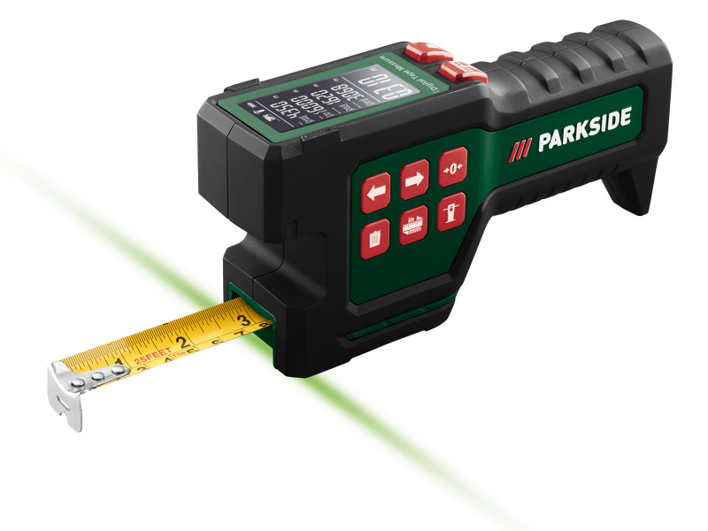 Parkside® Digitální kalibrační měřicí přístroj / Aku měřicí pásmo (měřicí pásmo)