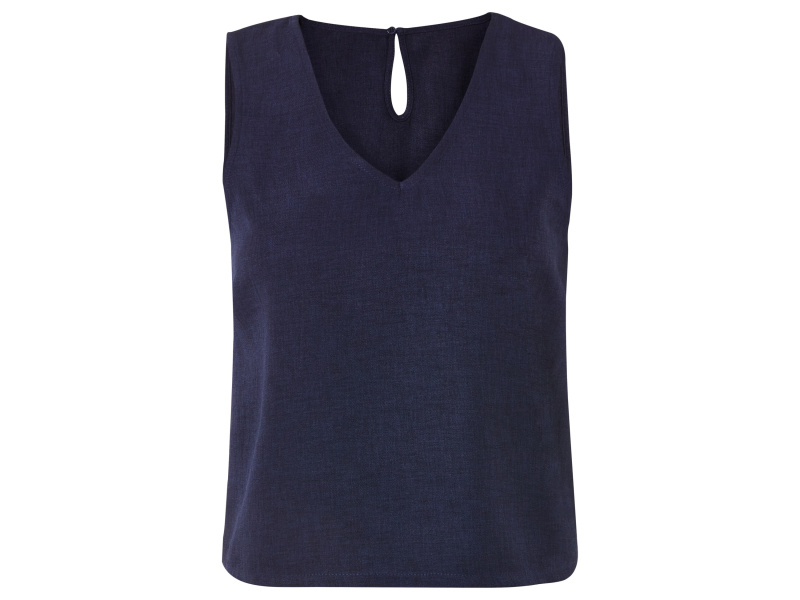 esmara® Dámský top (40, navy modrá)