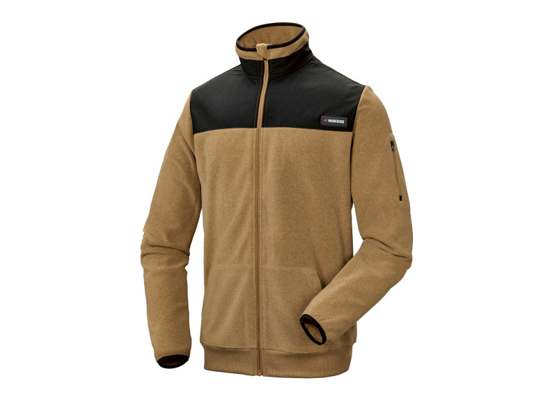 Parkside® Pánská fleecová mikina (hnědá, L (52/54))