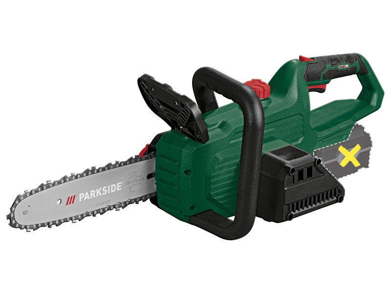 Parkside® Aku řetězová pila Paks 20-Li E5 – bez akumulátoru a nabíječky