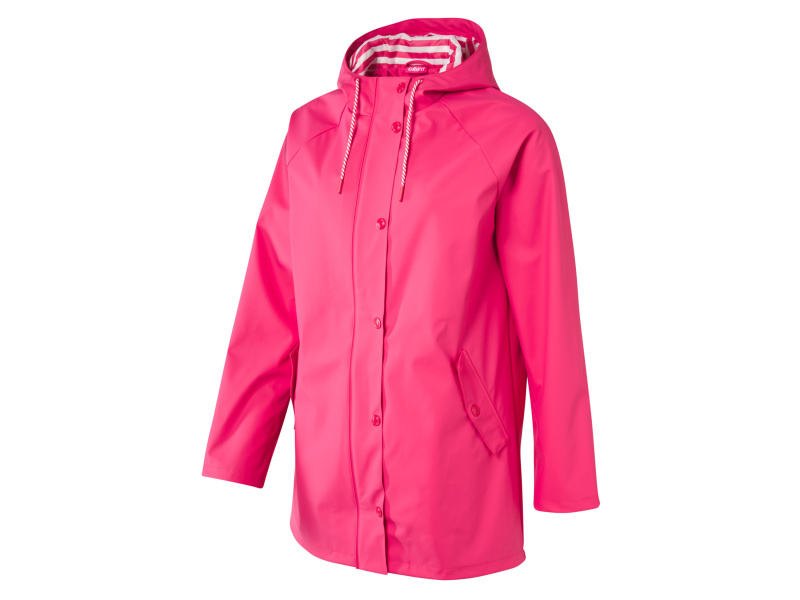 Crivit Dámská nepromokavá parka (červená, L(44/46))
