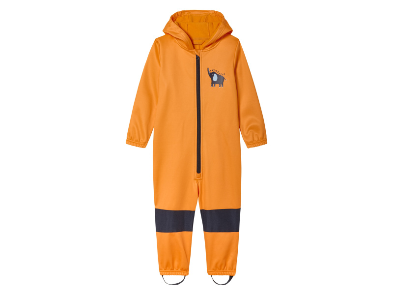 lupilu® Chlapecký softshellový overal s podšívkou (žlutá, 98/104)