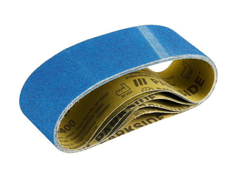 Parkside® Sada brusných papírů pro pásovou brusku (brusný papír pro pásovou brusku na kov)