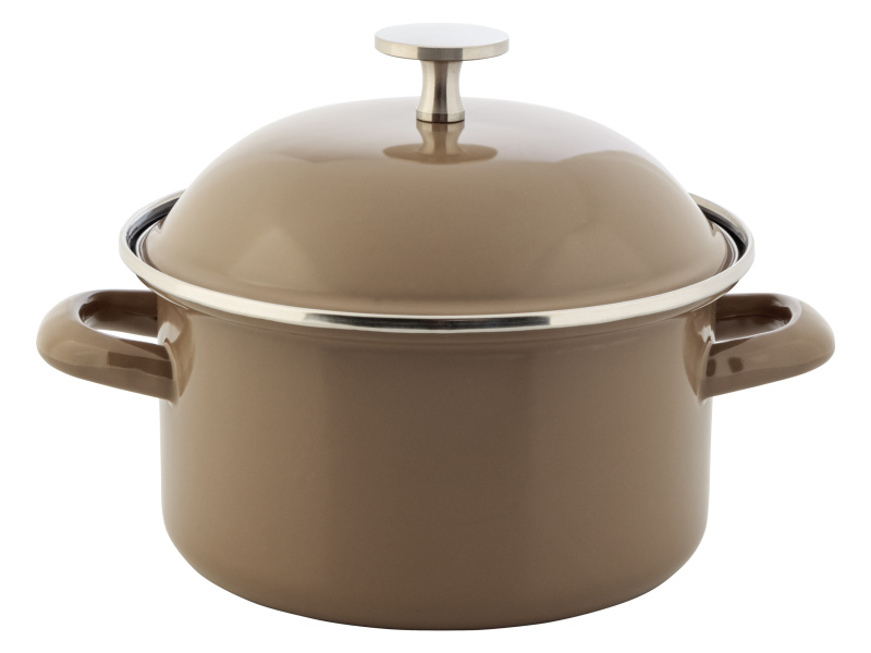 Livarno home Smaltovaný hrnec, Ø16cm, 1,5l / rendlík, Ø16cm, 1,3l / hrnec na mléko, Ø15cm, 1,6l (hrnec)