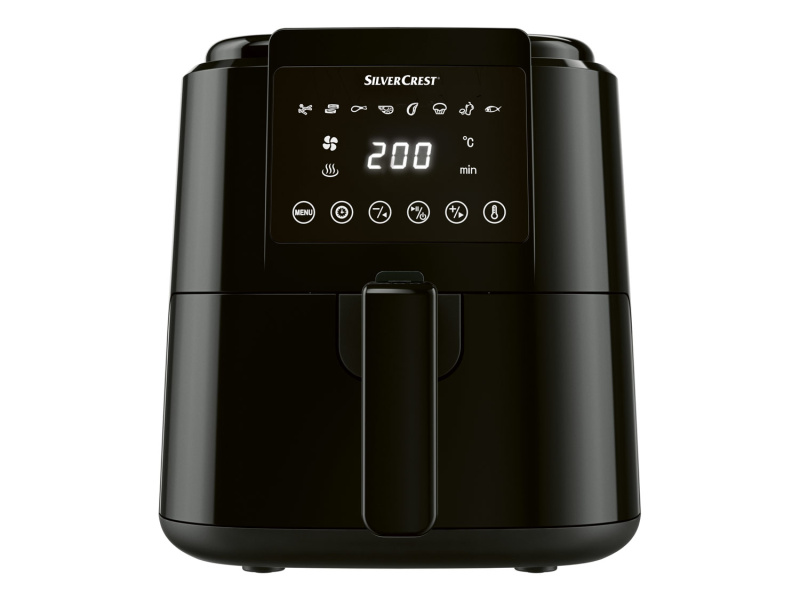 Silvercrest® Kitchen Tools Digitální horkovzdušná fritéza Shfd 1400 C1, 2,4 L, 1 400 W