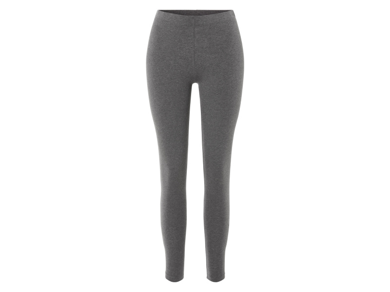 esmara® Dámské legíny s BIO bavlnou (tmavě šedá, Xs(32/34))